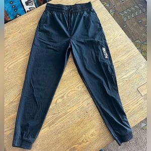 Kith Black Nylon Track Pants Tech Joggers Small KHW6117 / RN#140659 Luxury